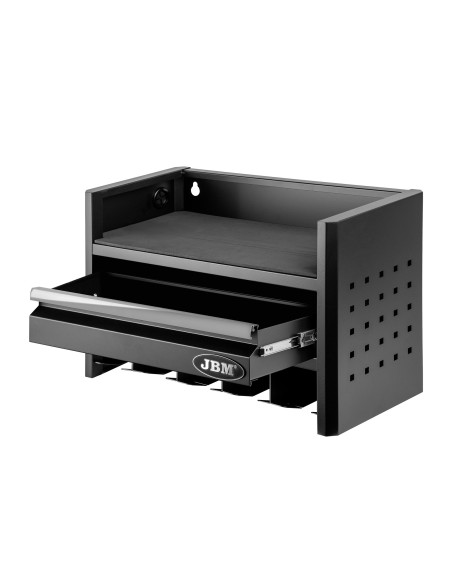 ESTANTE PARA ALMACENAMIENTO DE HERRAMIENTAS ELÉCTRICAS DE 3 NIVELES - PLATA