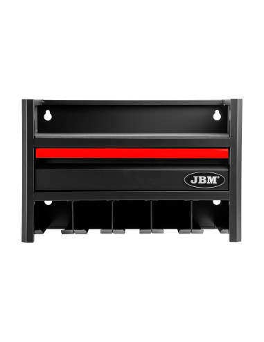 ESTANTE PARA ALMACENAMIENTO DE HERRAMIENTAS ELÉCTRICAS DE 3 NIVELES - ROJO