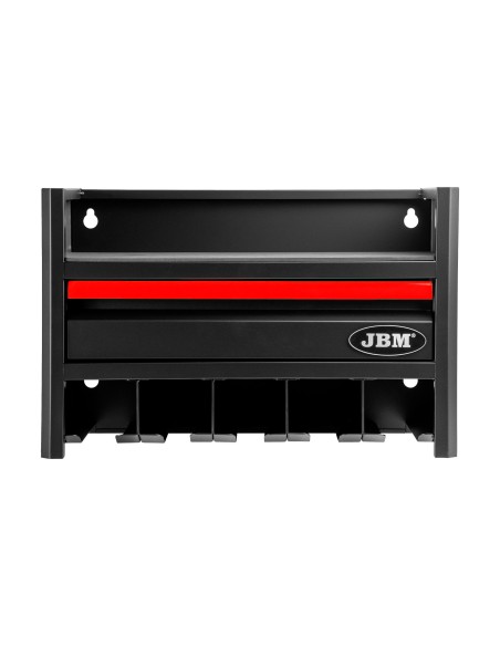 ESTANTE PARA ALMACENAMIENTO DE HERRAMIENTAS ELÉCTRICAS DE 3 NIVELES - ROJO