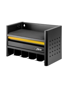 ESTANTE PARA ALMACENAMIENTO DE HERRAMIENTAS ELÉCTRICAS DE 3 NIVELES - DORADO