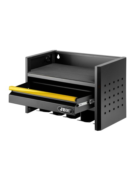 ESTANTE PARA ALMACENAMIENTO DE HERRAMIENTAS ELÉCTRICAS DE 3 NIVELES - DORADO
