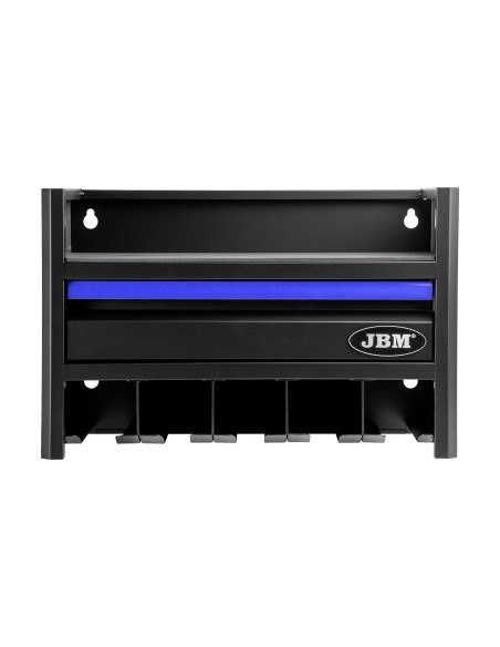 ESTANTE PARA ALMACENAMIENTO DE HERRAMIENTAS ELÉCTRICAS DE 3 NIVELES - AZUL
