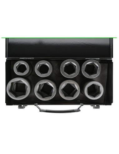 SET DE 8 VASOS DE IMPACTO DE 1"