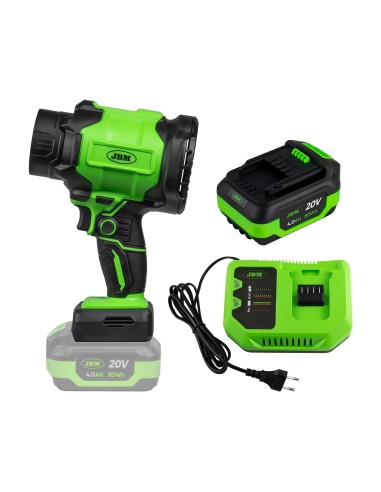 60071 SOPLADOR DE AIRE + 60013 BATERÍA 4.0AH + 60016 CARGADOR 20V