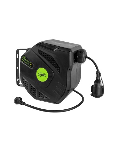 CARRETE DE CABLE ELÉCTRICO 21M - VERDE