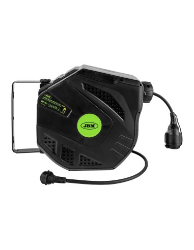 CARRETE DE CABLE ELÉCTRICO 21M - VERDE