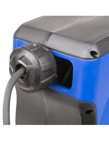 CARRETE DE CABLE ELÉCTRICO 21M - AZUL