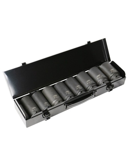 SET DE 8 VASOS DE IMPACTO HEXAGONALES 3/4"