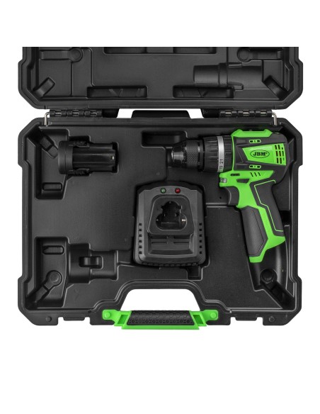 TALADRO PERCUTOR A BATERÍA DE 12V CON MALETÍN
