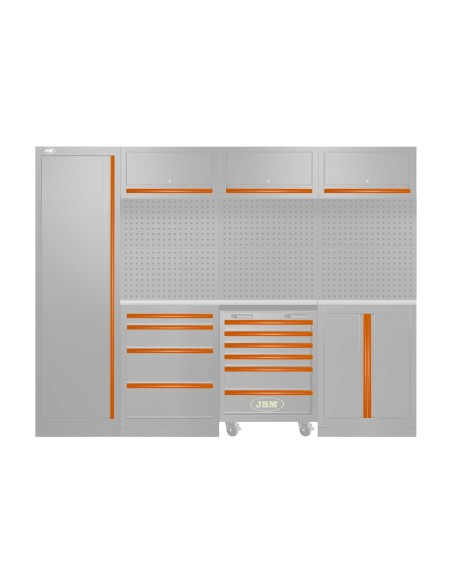 SET DE TIRADORES PARA SERIE446 - NARANJA
