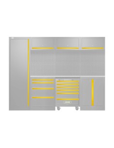 SET DE TIRADORES PARA SERIE446 - AMARILLO