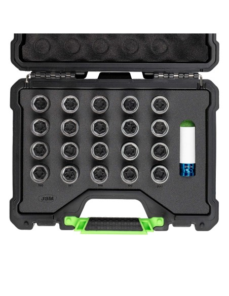 SET DE 21 LLAVES PARA TORNILLO DE BLOQUEO DE RUEDA OPEL/VAUXHALL (181-200)