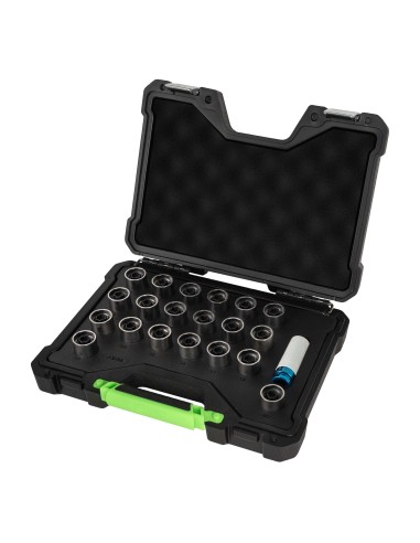 SET DE 21 LLAVES PARA TORNILLO DE BLOQUEO DE RUEDA BMW