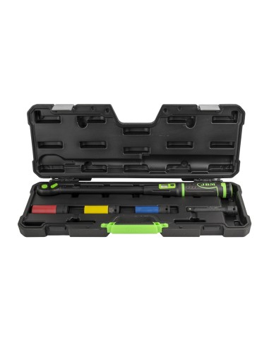 ESTUCHE DE HERRAMIENTAS DE 5 PIEZAS CON LLAVE DINAMOMÉTRICA 1/2" CON MIRILLA