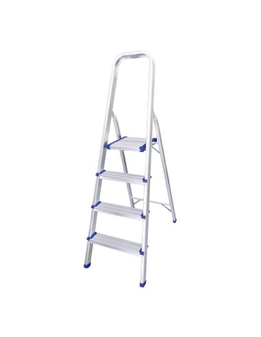 ESCALERA DE ALUMINIO CON 4 PELDAÑOS