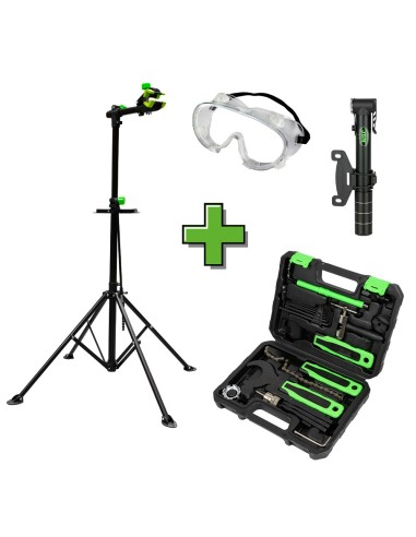SOPORTE DE REPARACIÓN DE BICICLETAS + 54170 + 53785 + 54073