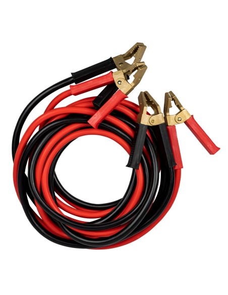 CABLE DE ARRANQUE 50MM2 X2 / 3M CON PINZAS MACIZAS DE LATÓN