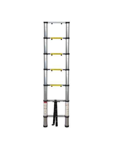 ESCALERA TELESCÓPICA 6 PASOS