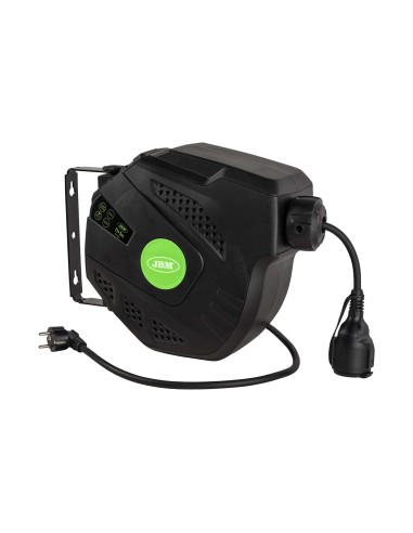 CARRETE DE CABLE ELÉCTRICO 12M - VERDE