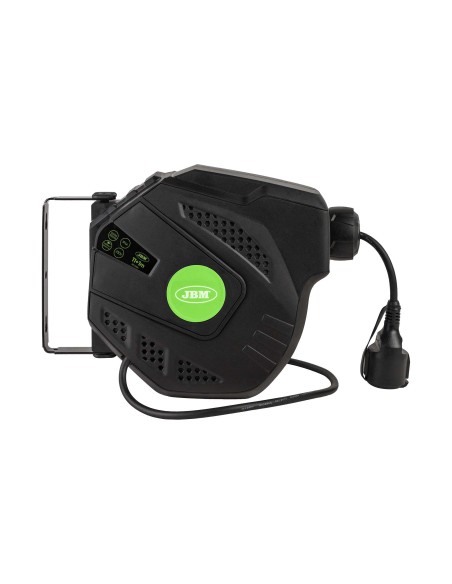 CARRETE DE CABLE ELÉCTRICO 12M - VERDE