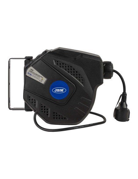CARRETE DE CABLE ELÉCTRICO 12M - AZUL