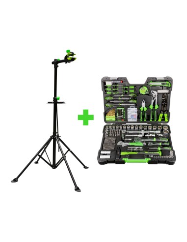 PROMO SOPORTE DE REPARACIÓN DE BICICLETAS 53919 + 53212