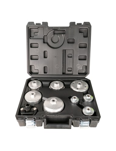 SET DE 9 EXTRACTORES DE FILTROS DE ACEITE