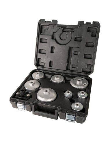 SET DE 9 EXTRACTORES DE FILTROS DE ACEITE
