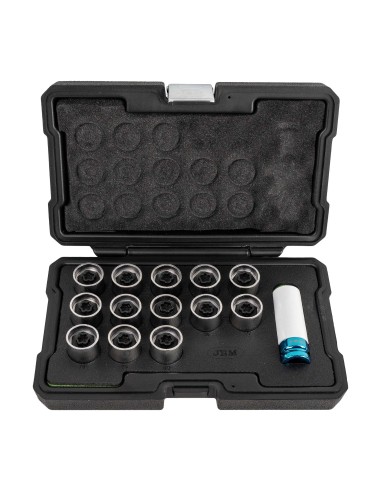 SET DE 14 LLAVES PARA TORNILLO DE BLOQUEO DE RUEDA BMW/MINI