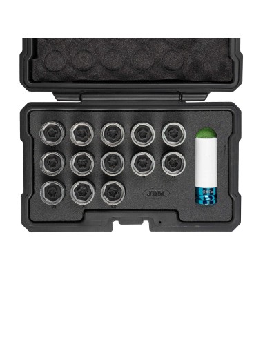 SET DE 14 LLAVES PARA TORNILLO DE BLOQUEO DE RUEDA BMW/MINI