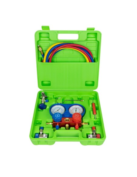 SET DE COMPROBACIÓN, LLENADO Y VACIADO PARA SISTEMAS AACC - COMPATIBLE CON R134A