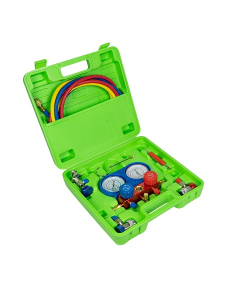 SET DE COMPROBACIÓN, LLENADO Y VACIADO PARA SISTEMAS AACC - COMPATIBLE CON R134A