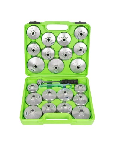 JUEGO DE EXTRACTORES PARA FILTROS DE ACEITE / 23PCS EN ALUMINIO