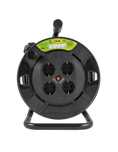 CARRETE DE CABLE ELÉCTRICO 25M