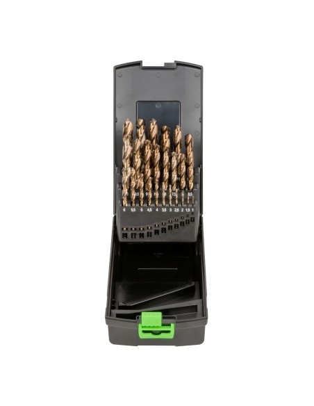 ESTUCHE DE BROCAS HELICOIDALES 1-13MM COBALTO