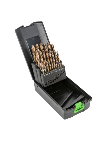 ESTUCHE DE BROCAS HELICOIDALES 1-13MM COBALTO