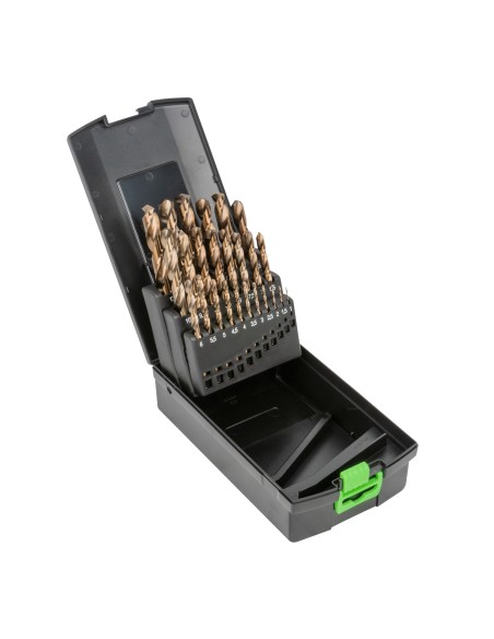 ESTUCHE DE BROCAS HELICOIDALES 1-13MM COBALTO