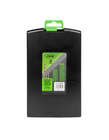 ESTUCHE DE BROCAS HELICOIDALES 1-13MM COBALTO