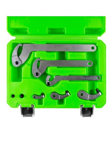 SET DE 3 LLAVES DE GANCHO CON 3 ADAPTADORES