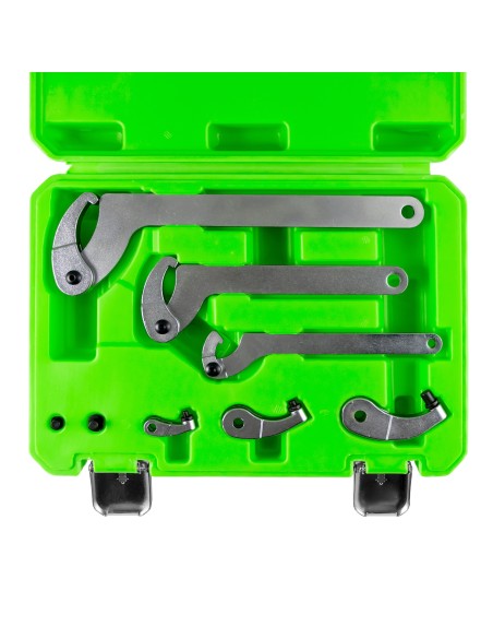 SET DE 3 LLAVES DE GANCHO CON 3 ADAPTADORES