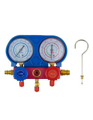 MANÓMETRO PARA COMPROBACIÓN DEL SISTEMA DE AIRE ACONDICIONADO - BAR (REF.53456)