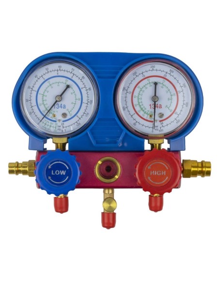 MANÓMETRO PARA COMPROBACIÓN DEL SISTEMA DE AIRE ACONDICIONADO - BAR (REF.53456)
