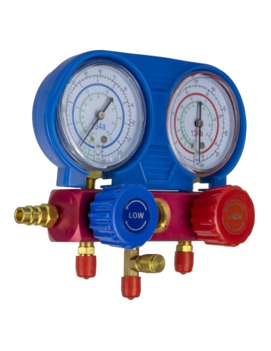 MANÓMETRO PARA COMPROBACIÓN DEL SISTEMA DE AIRE ACONDICIONADO - BAR (REF.53456)