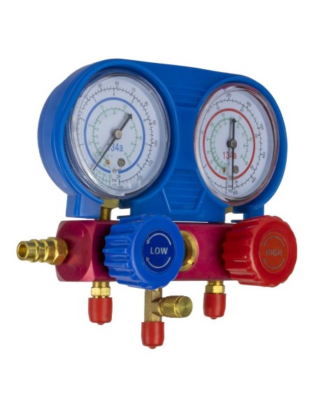MANÓMETRO PARA COMPROBACIÓN DEL SISTEMA DE AIRE ACONDICIONADO - BAR (REF.53456)