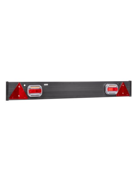 BARRA PARA REMOLQUE CON 2 PILOTOS LED Y 2 CATAREFLECTANTES