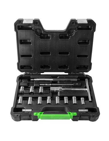 SET ESCARIADOR INYECTORES 17PCS