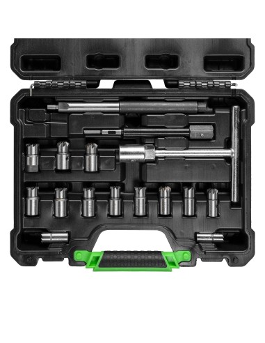 SET ESCARIADOR INYECTORES 17PCS