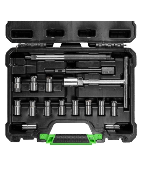 SET ESCARIADOR INYECTORES 17PCS