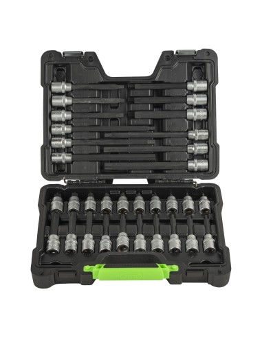 MALETÍN DE PUNTAS PARA TORNILLOS TORX 32 PIEZAS