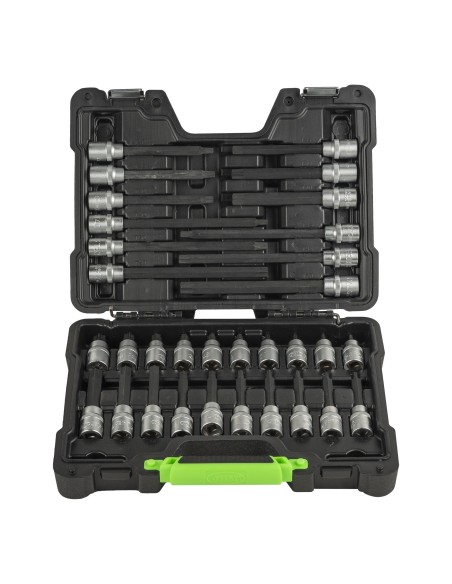 MALETÍN DE PUNTAS PARA TORNILLOS TORX 32 PIEZAS